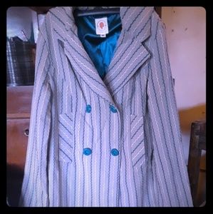 Ladies Tulle peacoat jacket